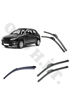 PEUGEOT 206 SİLECEK TAKIMI SEDAN HATCHBACK ÖN CAM SİLECEĞİ