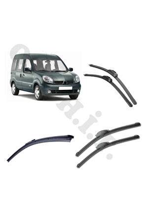 RENAULT KANGO SİLECEK TAKIMI 1998-2007 ÖN CAM SİLECEĞİ