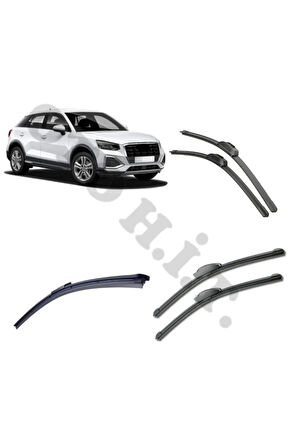 AUDİ Q2 SİLECEK TAKIMI 2017-2024 ÖN CAM SİLECEĞİ