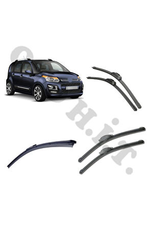 CİTROEN C3 SİLECEK TAKIMI PİCASSO 2011-2014 ÖN CAM SİLECEĞİ