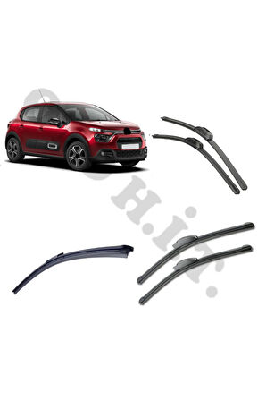 CİTROEN C3 SİLECEK TAKIMI 2017-2024 ÖN CAM SİLECEĞİ