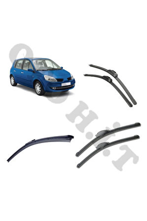 RENAULT SCENİC SİLECEK TAKIMI 2006-2009 ÖN CAM SİLECEĞİ