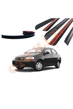 CHEVROLET KALOS SEDAN UYUMLU BAGAJ ÜSTÜ SPOİLER MAT SİYAH