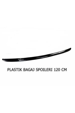 Vw Jetta B6 Uyumlu Bagaj Üstü Spoiler Piano Black 120 Cm