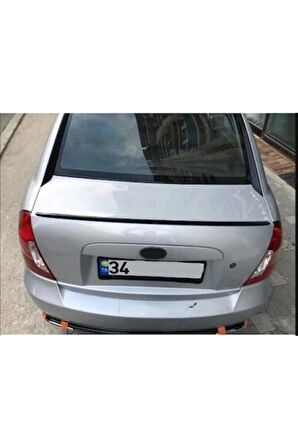Hyundai Accent Era Uyumlu Bagaj Üstü Spoiler Piano Black