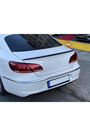 Volkswagen Cc Uyumlu Bagaj Üstü Spoiler Piano Black