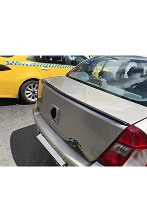 Renault Smybol Sedan 1998-2008 Uyumlu Bagaj Üstü Spoiler Piano Black