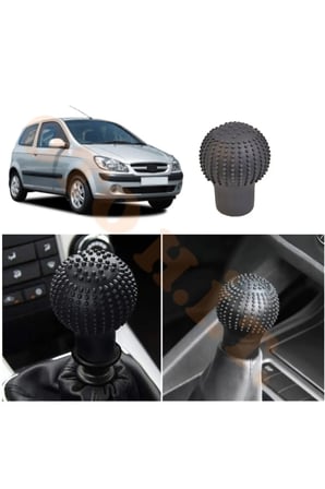 HYUNDAİ GETZ MANUEL UYUMLU VİTES KILIFI MASAJLI MAT SİYAH