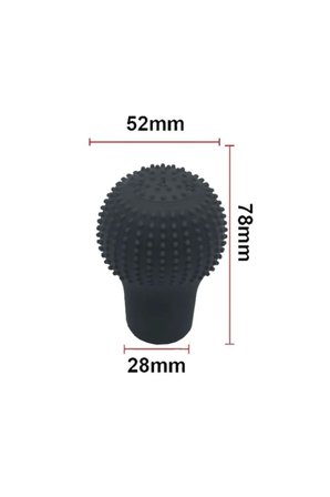 CİTROEN C3 MK1 MANUEL UYUMLU VİTES KILIFI MASAJLI MAT SİYAH