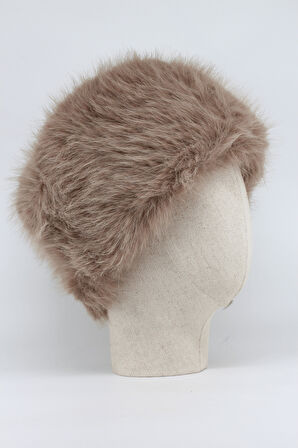 Peluş Suni Kürk Kalpak Şapka