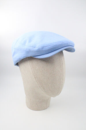 Yazlık Keten London Kasket Spor Kasket Şapka