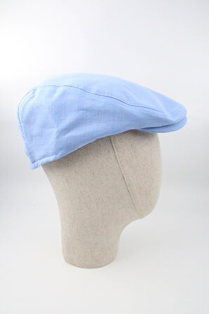 Yazlık Keten London Kasket Spor Kasket Şapka