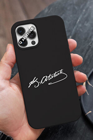 Huawei Mate 10 Pro Uyumlu Atatürk Tasarımlı Premium Telefon Kılıfı