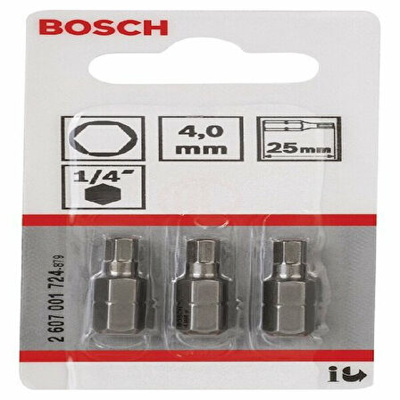BOSCH Allen 4,0*25 mm 3'Lu 