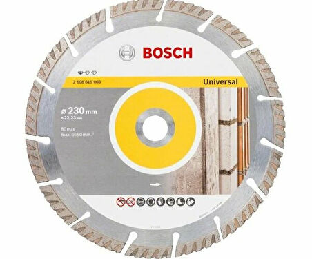 BOSCH Elmas Kesme Diski Standard For Universal 230 mm 