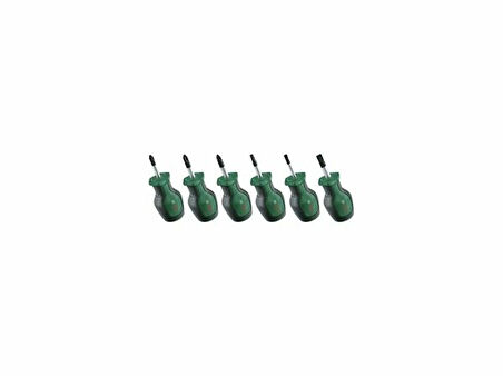 BOSCH 1600A032UK Kısa Tornavida Seti 6 Parça 