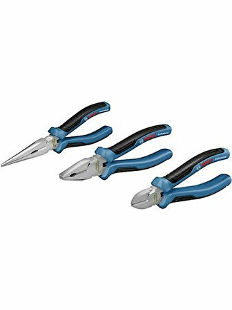 BOSCH 1600A016BG Profesyonel Pense Seti 3 Parça 