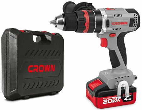 CROWN Akülü Darbeli Vidalama 20V-4Ah Ct21093Hmx-4 Bmc 