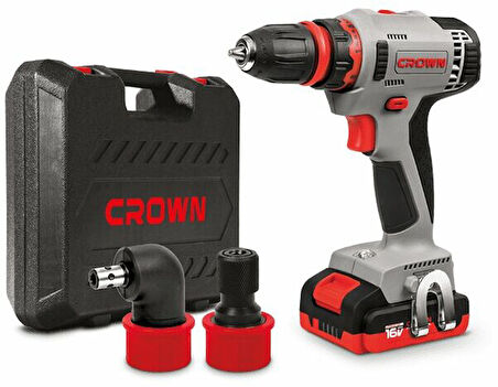 CROWN Akülü Vidalama 16V-2Ah Ct21082Hq-2 Bmc 