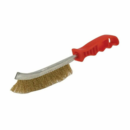 DAD E-10179 Plastik Saplı Paslanmaz Tel Fırça 230 mm 
