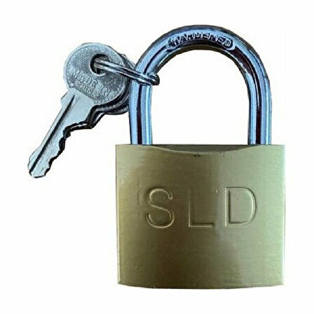 SOLİD SLD-0025 25 mm Sarı Asma Kilit 