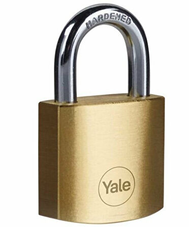 YALE Y110B/30/115/1 30 mm Pirinç Asma Kilit Blister 