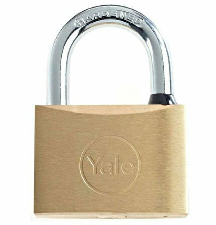 YALE Y15-0110-4022-50-0211 Pas Sistem 40 mm Pirinç Asma Kilit Seri 10