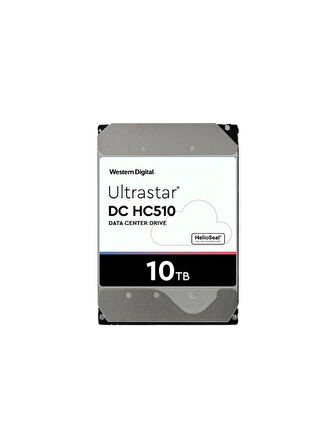 WESTERN DİGİTAL Ultrastar DC HC510 10TB 7200rpm 256MB Sata3 3.5" Harddisk (HUH721010ALE6)