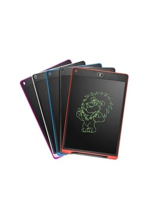 10 Adet 12 İ̇Nç Lcd Renkli Yazı Çizim Tableti – Tek Tuşla Silme, Taşınabilir Not Ve Çizim Tableti, Drawing Tablet