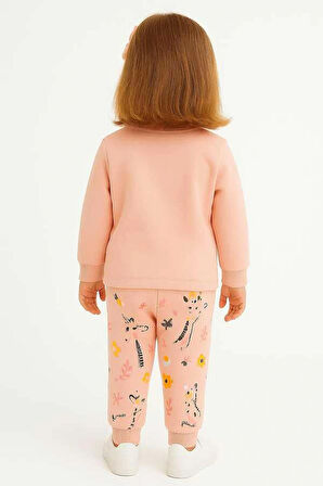 Ekru Zürafa 4-6 Yaş Alt Üst Takım