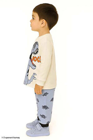 Mavi Dinozorlu 1-3 Yaş Alt Üst Takımı