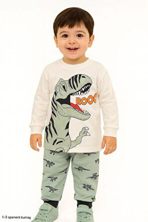 Hümazade Yeşil Dinazorlu 1-3 Yaş Alt Üst Takımı