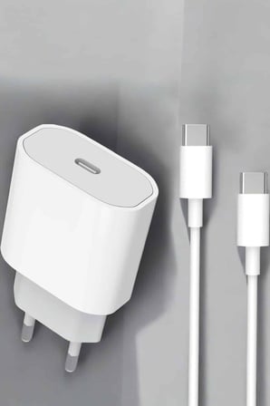 Güç Adaptörü ve Kablosu Şarj Aleti 15/15 Pro Max Uyumlu Hızlı Şarj
