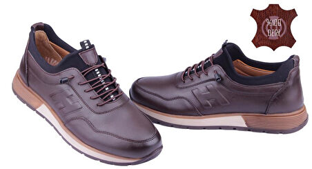 Detector Hakiki Deri Ortopedik Erkek Günlük Ayakkabı HURBAN