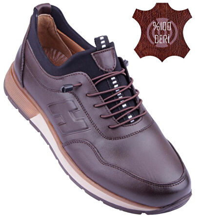 Detector Hakiki Deri Ortopedik Erkek Günlük Ayakkabı HURBAN