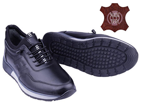 Detector Hakiki Deri Ortopedik Erkek Günlük Ayakkabı HURBAN