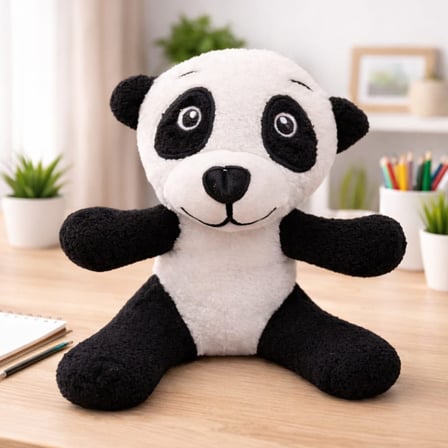 Özel Üretim Sürpriz Hediye Çocuk Hediyesi Odalar İçin Sevimli Peluş Oyuncak Panda