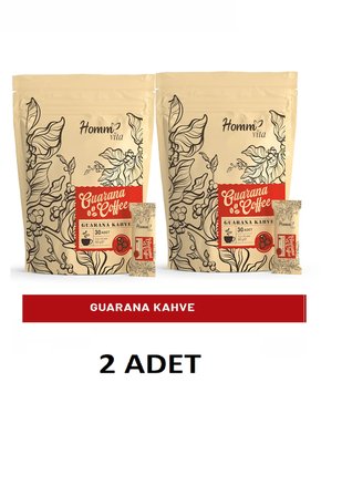 Homm Vita Guarana Hazır Kahve 120 g Granül 2 Li Paket