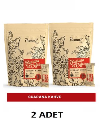 Homm Vita Guarana Hazır Kahve 120 g Granül 2 Li Paket