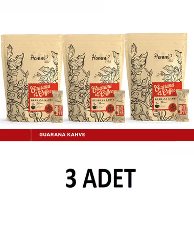 HOMM VITA GUARANA KAHVE 30 ADET 60GR - 3 ADET