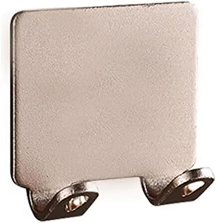 Microcase Alüminyum Yapışkanlı Paslanmaz Traş Bıçağı Tutucu Askısı 1 Adet - ROSEGOLD AL5017