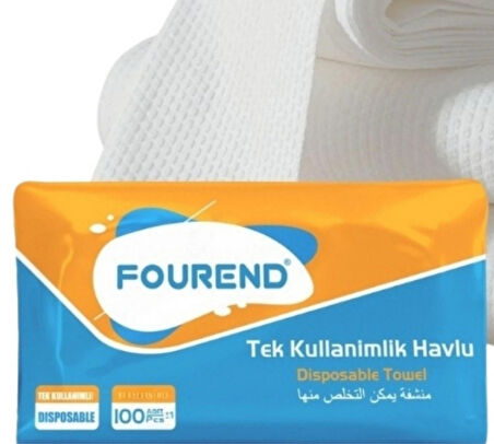 Tek Kullanımlık Petek Dokulu 40x40 Manikür Havlusu