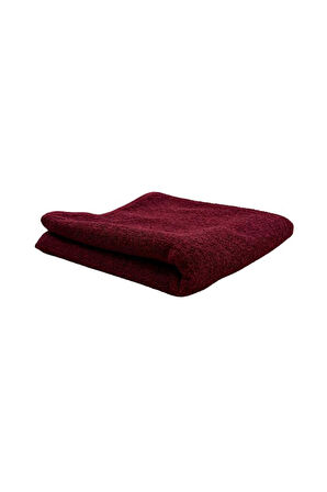 Kuaförler İçin Yüksek Emici A Kalite Baş Havlusu 90x50 cm Bordo