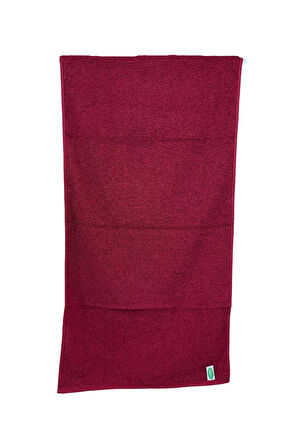 Kuaförler İçin Yüksek Emici A Kalite Baş Havlusu 90x50 cm Bordo