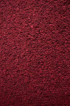 Kuaförler İçin Yüksek Emici A Kalite Baş Havlusu 90x50 cm Bordo