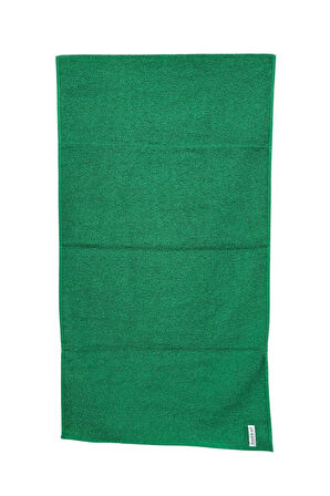 Kuaförler İçin Yüksek Emici A Kalite Baş Havlusu 90x50 cm Koyu Yeşil