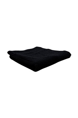 Kuaförler İçin Yüksek Emici A Kalite Baş Havlusu 90x50 cm Siyah