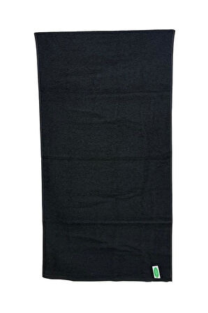 Kuaförler İçin Yüksek Emici A Kalite Baş Havlusu 90x50 cm Siyah