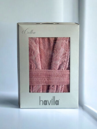 Havilla Tek Kişilik Kutulu Bornoz