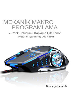 2'li Set X15 Mouse Fare VE GK60 Oyuncu Klavyesi Bilek Destekli Klavye RGB klavye mouse Fare seti pc